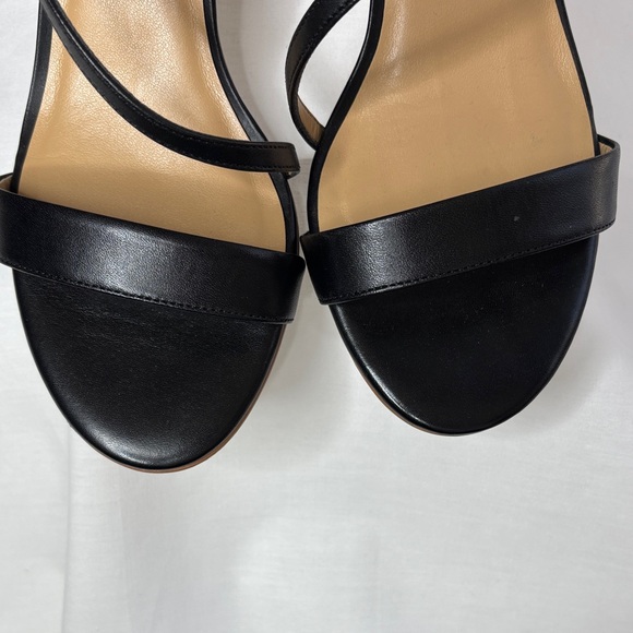 🖤 Talbots Women's Black Strappy Heels Sandals 3" Heel Dressy Size 7.5 🖤 - Picture 4 of 14